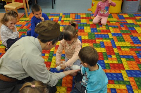 Sanitariuszka w przedszkolu - 29.04.2019r.